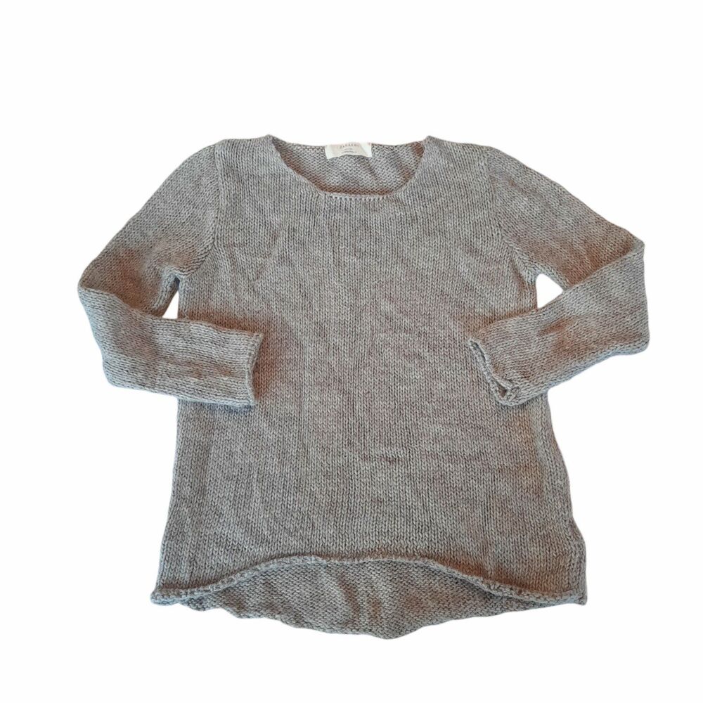 Zara Women's Wool Blend Chunky Knit Sweater M